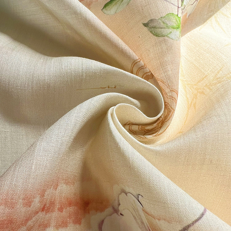 Summer Clothing Wholesale - L100cm x B140cm Reiner Ramie-Stoff mit