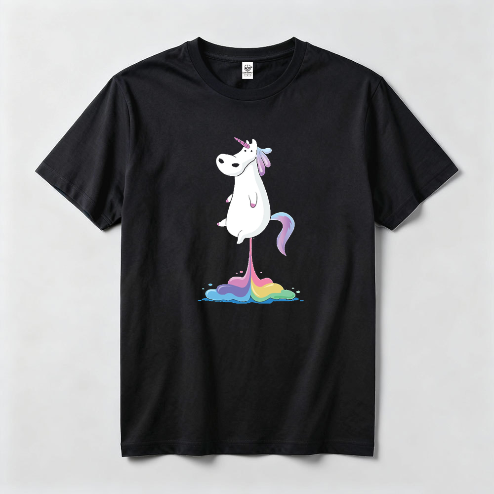 Summer Clothing Drawing - Lustiges, seltsames, kawaii, humorvolles Cartoon-Motiv, molliges