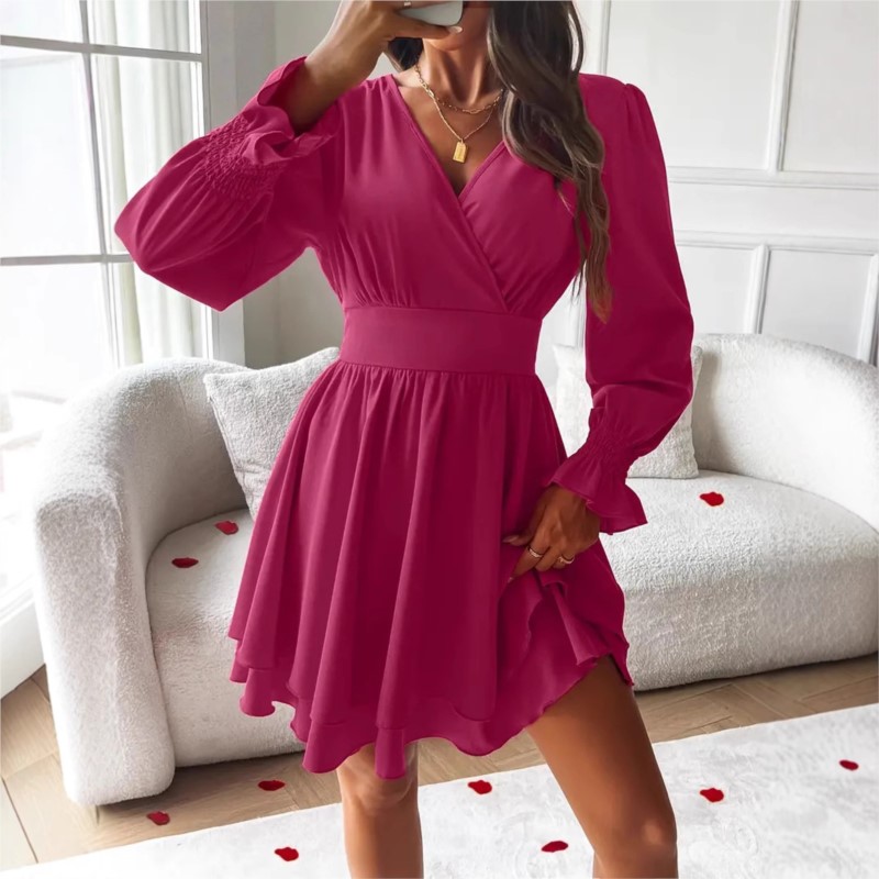 Kleider 2025, Frau Kleidung V- – Summer Clothing Wraps Bewertung und Preis