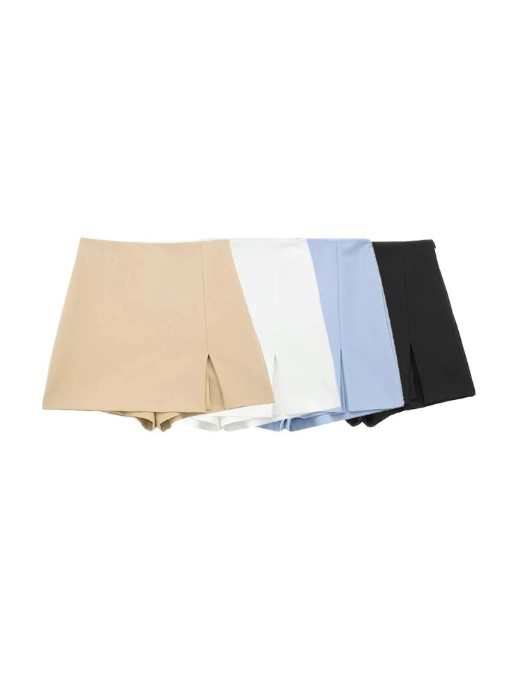 Damen-Shorts mit Schlitz vorne – Summer Zara Bewertung und Preis