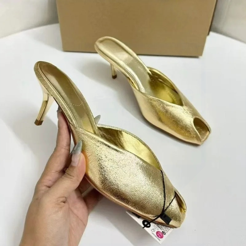 Damen-Pumps Designer Gold Dame – Summer Clothing Stores Bewertung und Preis